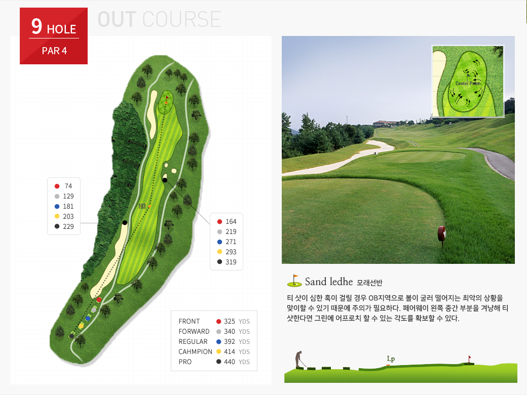 OUT COURSE- 9 HOLE
